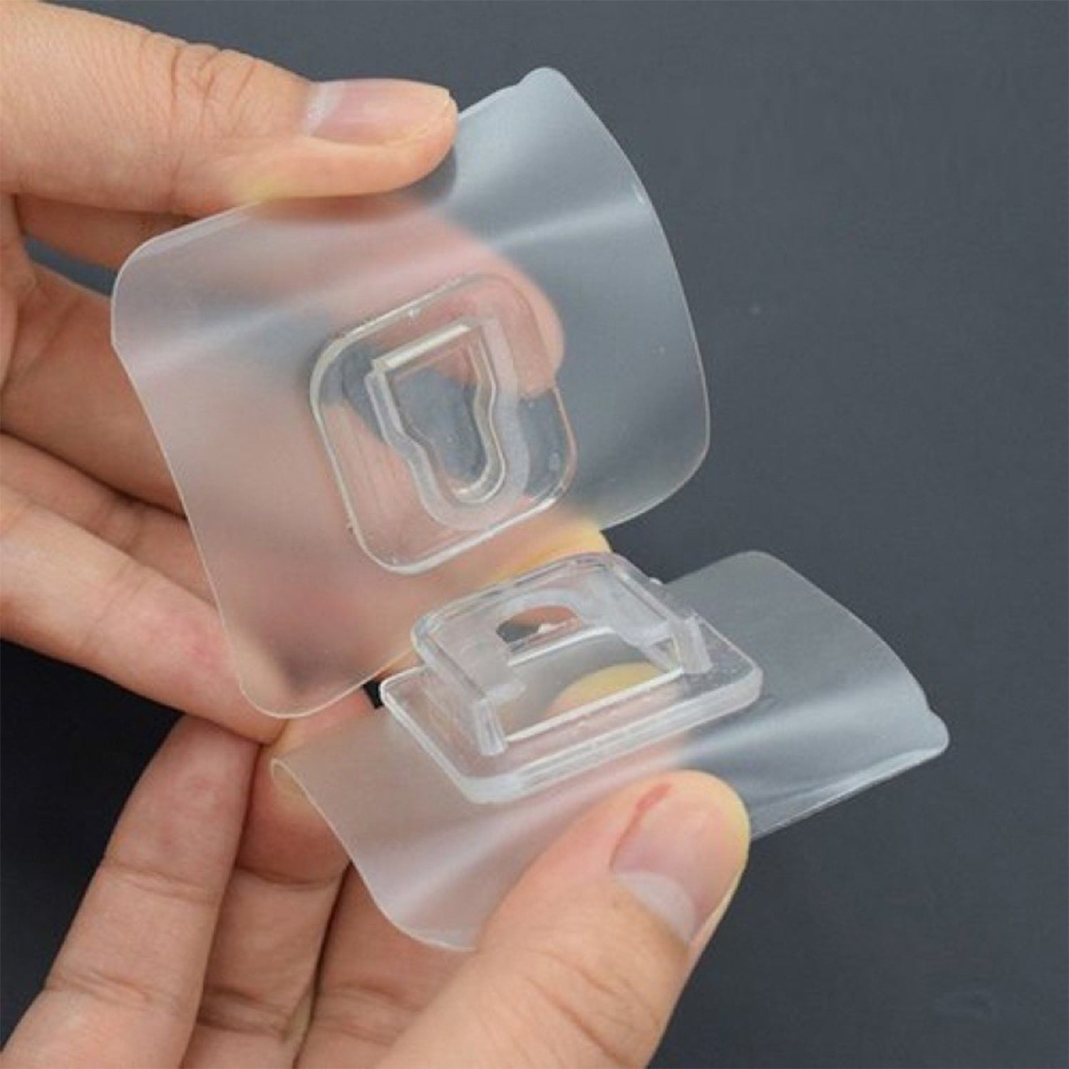 7433 Transparent Adhesive Male Hook Used For Hanging Various Types Of Items (1Pc) 7433 Transparent Adhesive Male Hook Used For Hanging Various Types Of Items (1Pc)